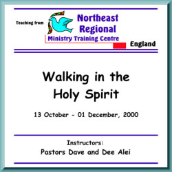 Walking in the Holy Spirit